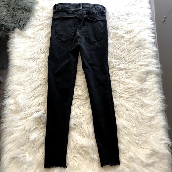 new Abercrombie & Fitch Simone High Rise Ankle Jean, size 0S/0 short, 25 - Picture 2 of 3